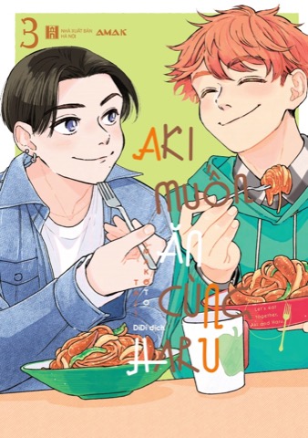 Bìa Aki Muốn Ăn Cùng Haru