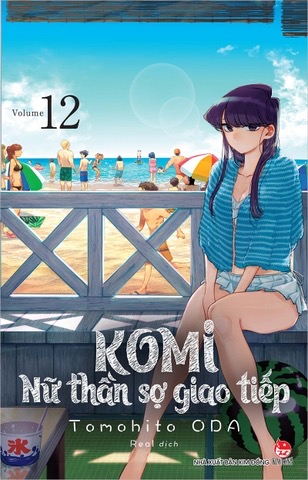 Bìa Komi - Nữ Thần Sợ Giao Tiếp