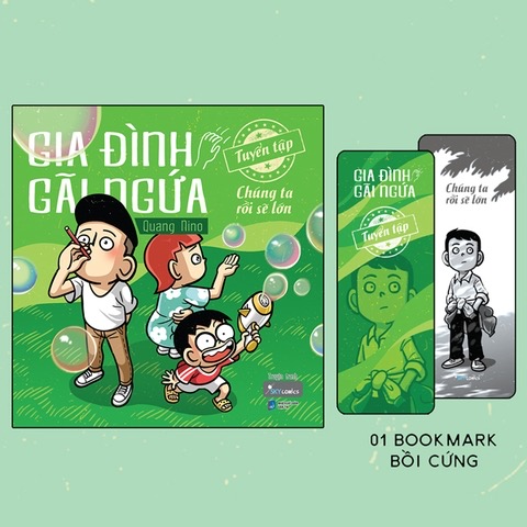 Bìa Gia Đình Gãi Ngứa - Tuyển Tập Chúng Ta Rồi Sẽ Lớn