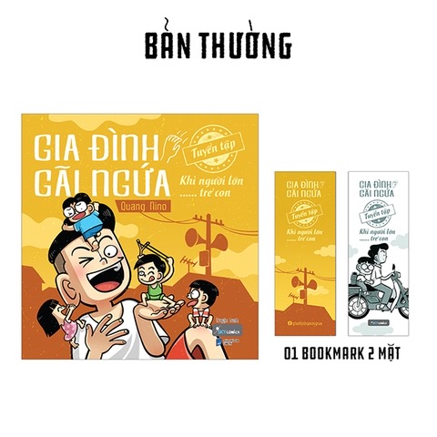 Bìa Gia Đình Gãi Ngứa - Tuyển Tập Khi Người Lớn …… Trẻ Con