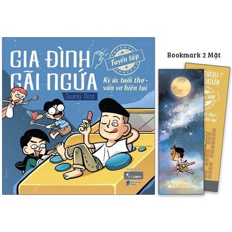 Bìa Gia Đình Gãi Ngứa: Tuyển Tập Ký Ức Tuổi Thơ - Vẩn Vơ Hiện Tại