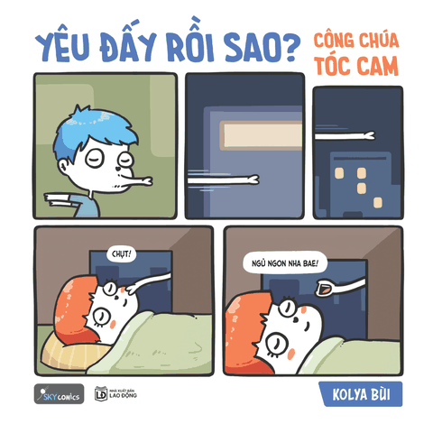 Bìa Yêu Đấy Rồi Sao? - Công Chúa Tóc Cam