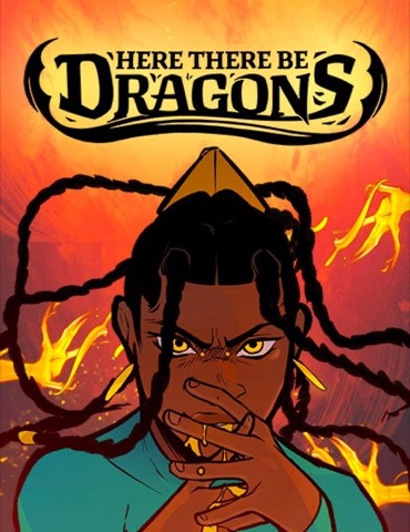 Bìa Here There Be Dragons