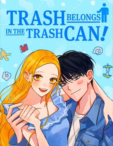 Bìa Trash Belongs in the Trash Can!